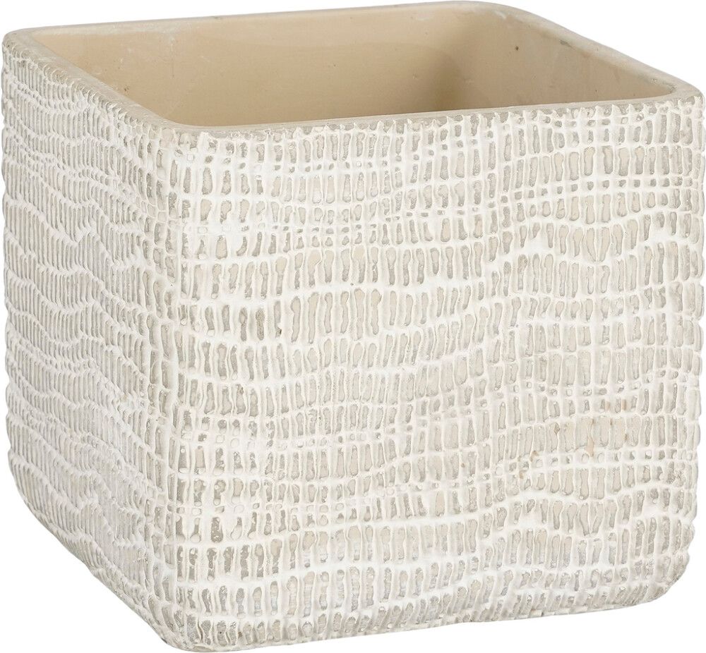 Ümbrispott Siri 14 x 14 x 12,5 cm, heleroheline