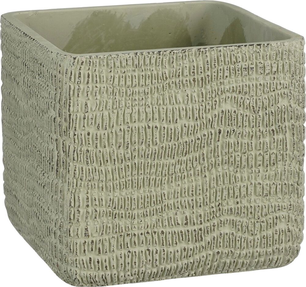 Ümbrispott Siri 14 x 14 x 12,5 cm, heleroheline