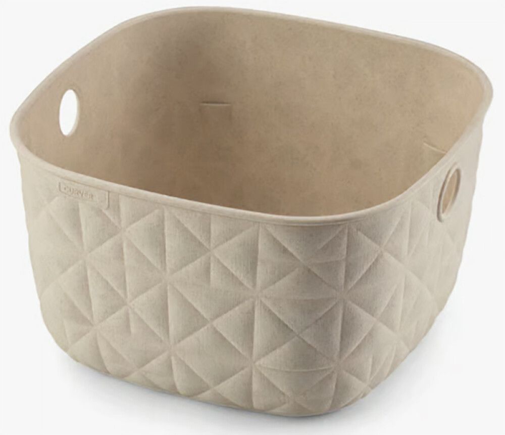 Korv Softex 19,4 x 19,4 cm, kreem