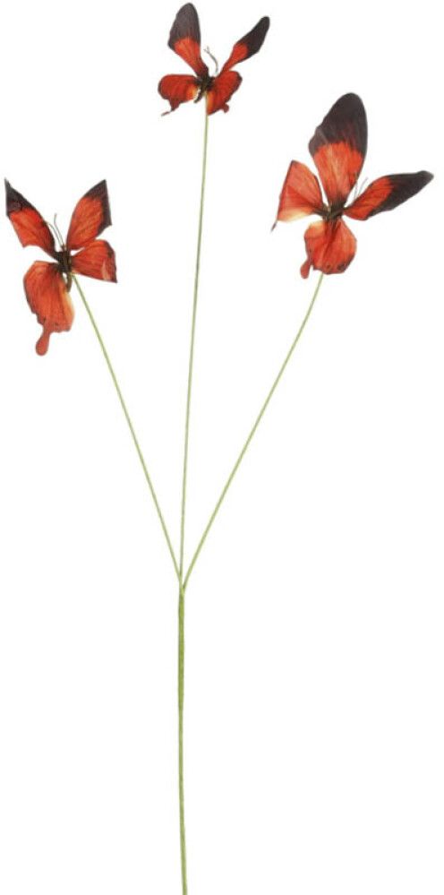 Aiakaunistus liblikas 75 cm, punane