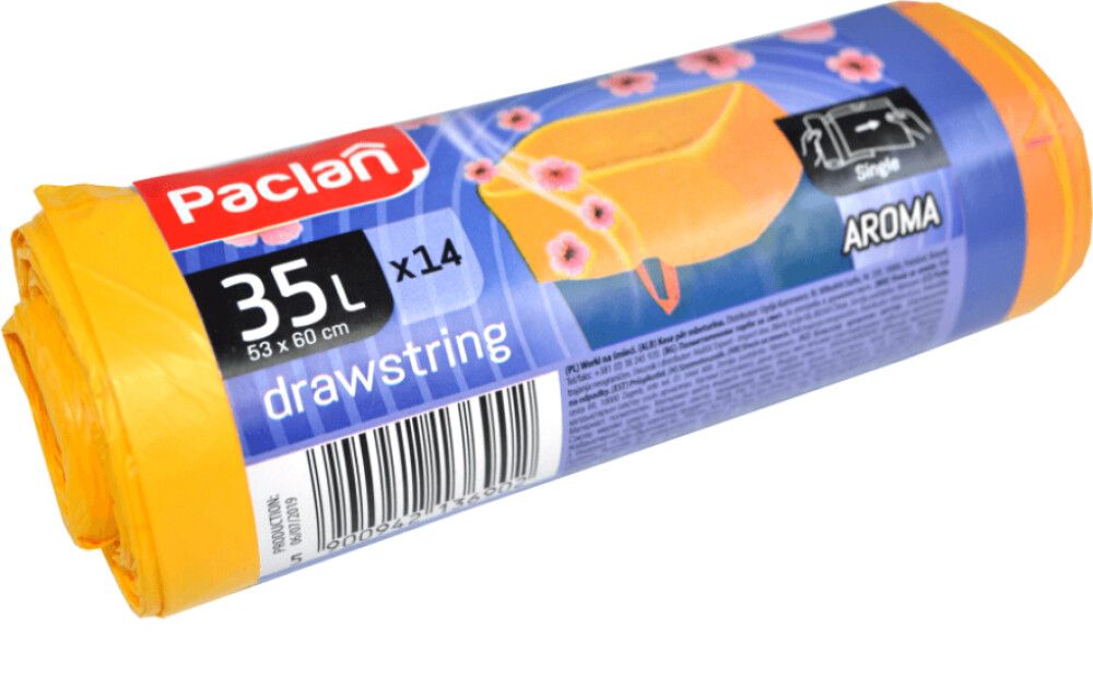 Prügikott 35 l, 14 tk/pk, lõhnastatud