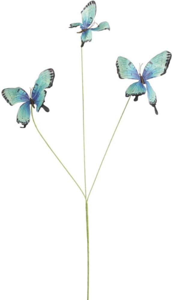 Aiakaunistus liblikas 75 cm, sinine