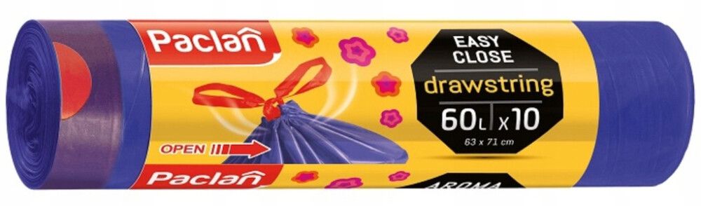 Prügikott 60 l, lõhnastatud