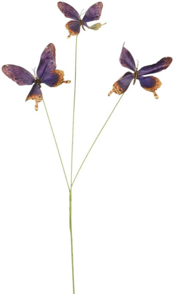 Aiakaunistus liblikas 75 cm, tumelilla