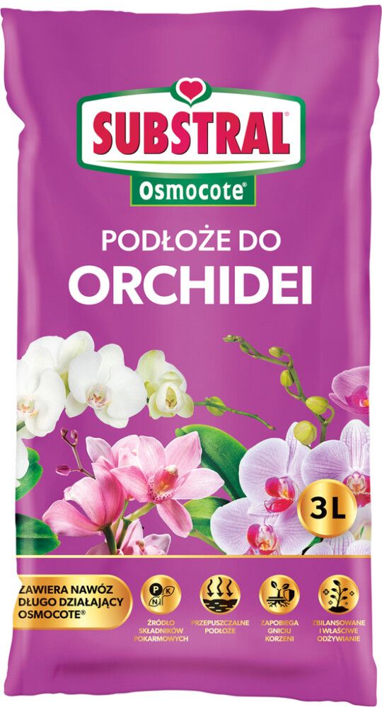 Orhidee muld 3 L + Osmocote