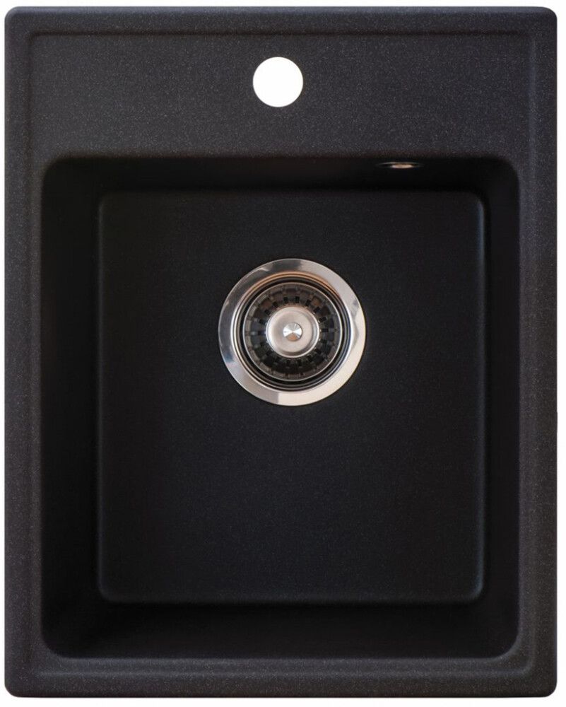 Köögivalamu Aqualine XQuadro 40 x 50 cm must