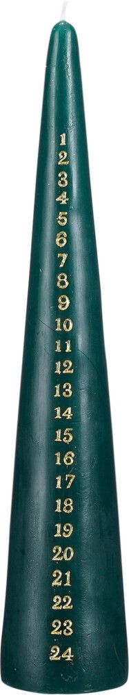 Lauaküünal jõulukalender valik 30 cm, punakasroheline