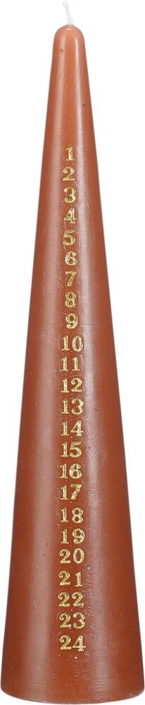 Lauaküünal jõulukalender valik 25 cm, beežikaspruun