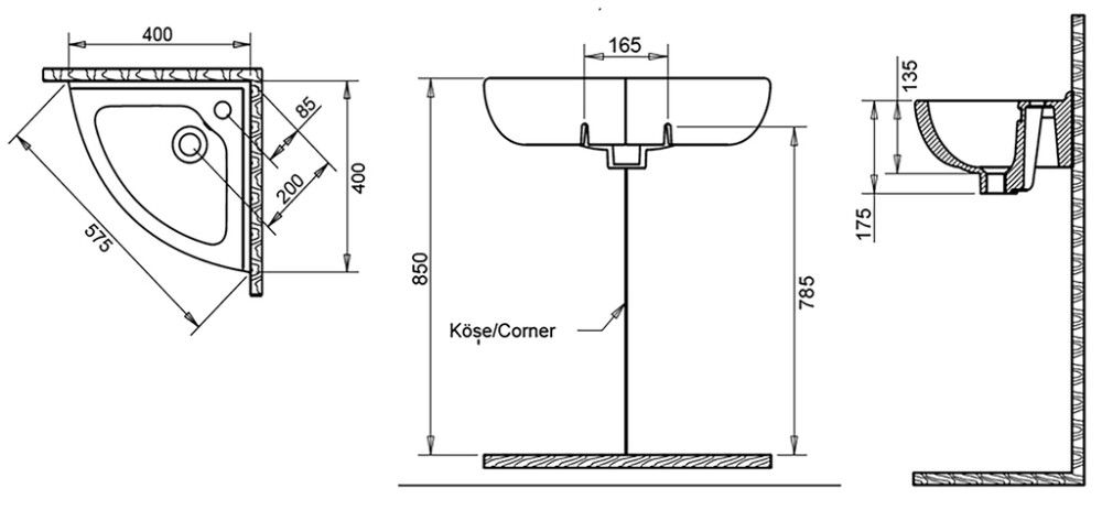 Nurgavalamu Biston valge 40 × 40 cm