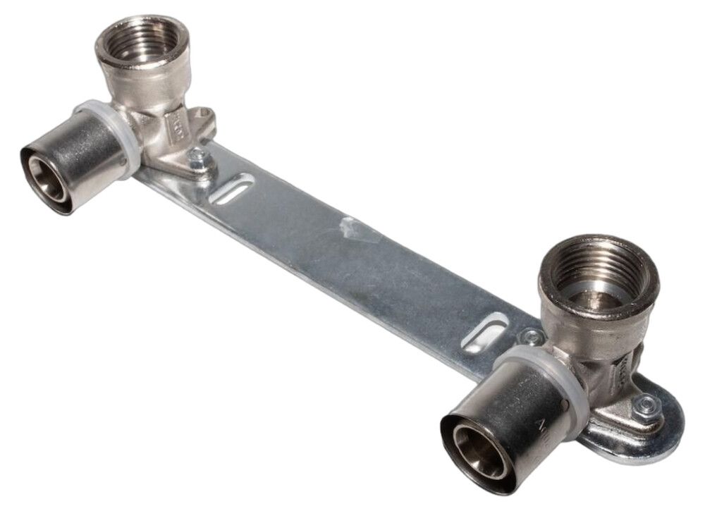 Segisti kinnitusplaat Aqua Rubinetterie Al-pex 20 mm x 1/2" x 150 mm