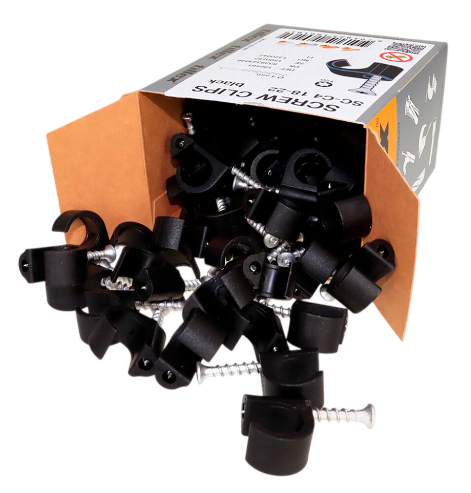 Kruvikinnitus Tillex SC-C4 18-22 5 x 45 must 50 tk/pakis