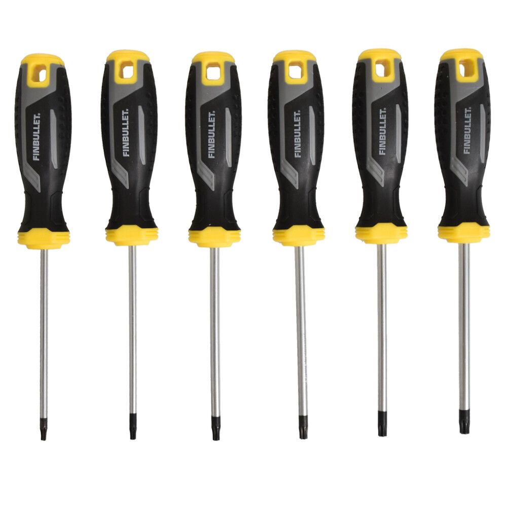 Kruvikeerajate komplekt Finbullet 100 mm 6-osaline