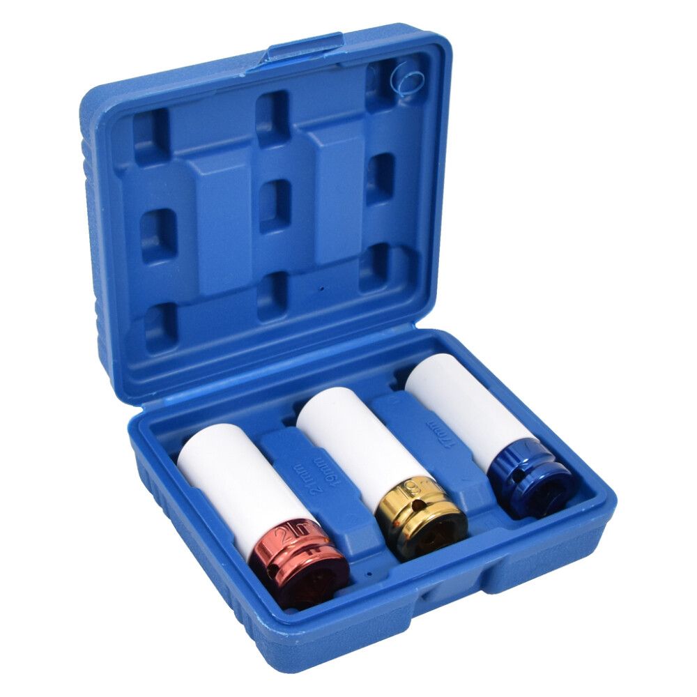 Jõupadrunite komplekt Finbullet 1/2" 3-osaline