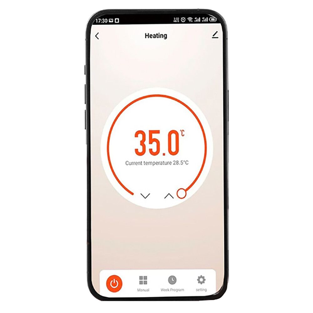 Pistiktermostaat Axxel Båden 3680 W 16 A IP20