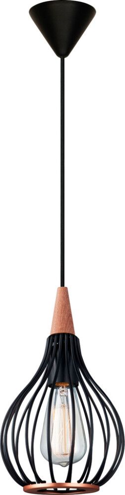 Rippvalgusti Halotech Drops Must 17 cm