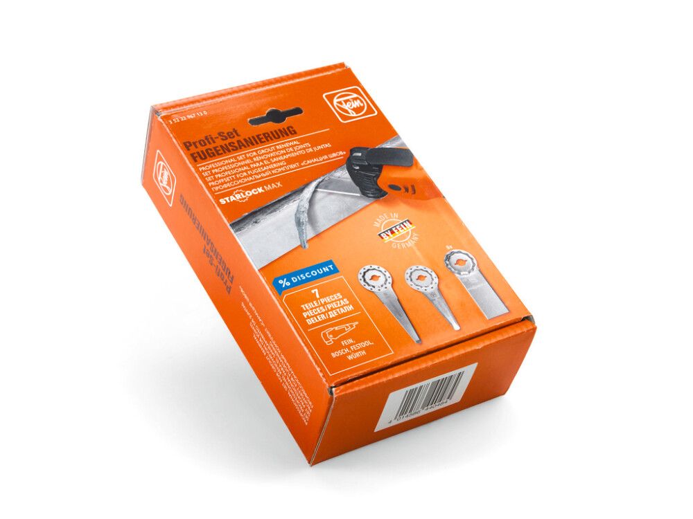 Tarvikute komplekt Fein Profi-Set StarlockMax vuukidele 7-osaline
