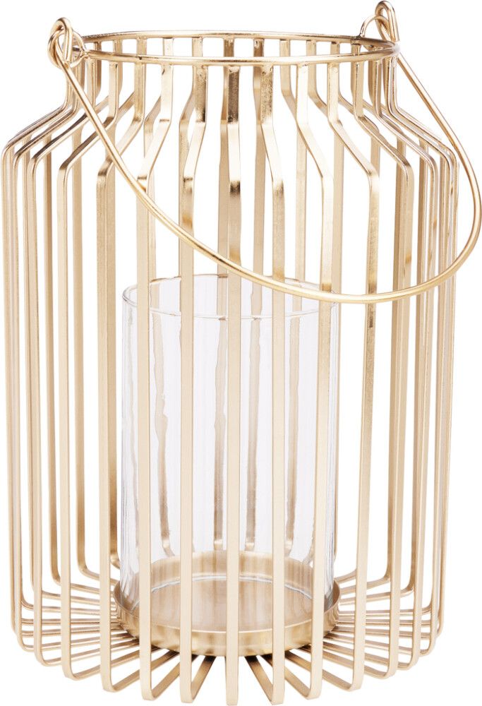 Latern 20 x 29 cm, kuldne