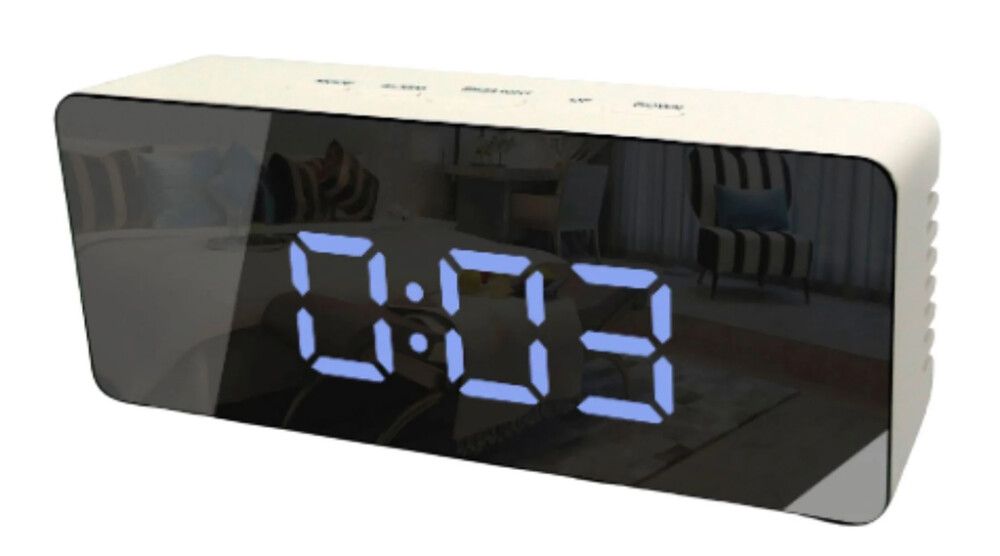 Digitaalne kellraadio Technoline WT 475 14 x 5,3 cm, valge