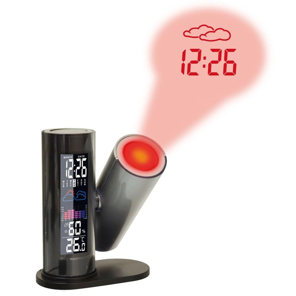 Digitaalne kellraadio projektoriga Technoline WT 514 11,6 x 14,2 cm, must