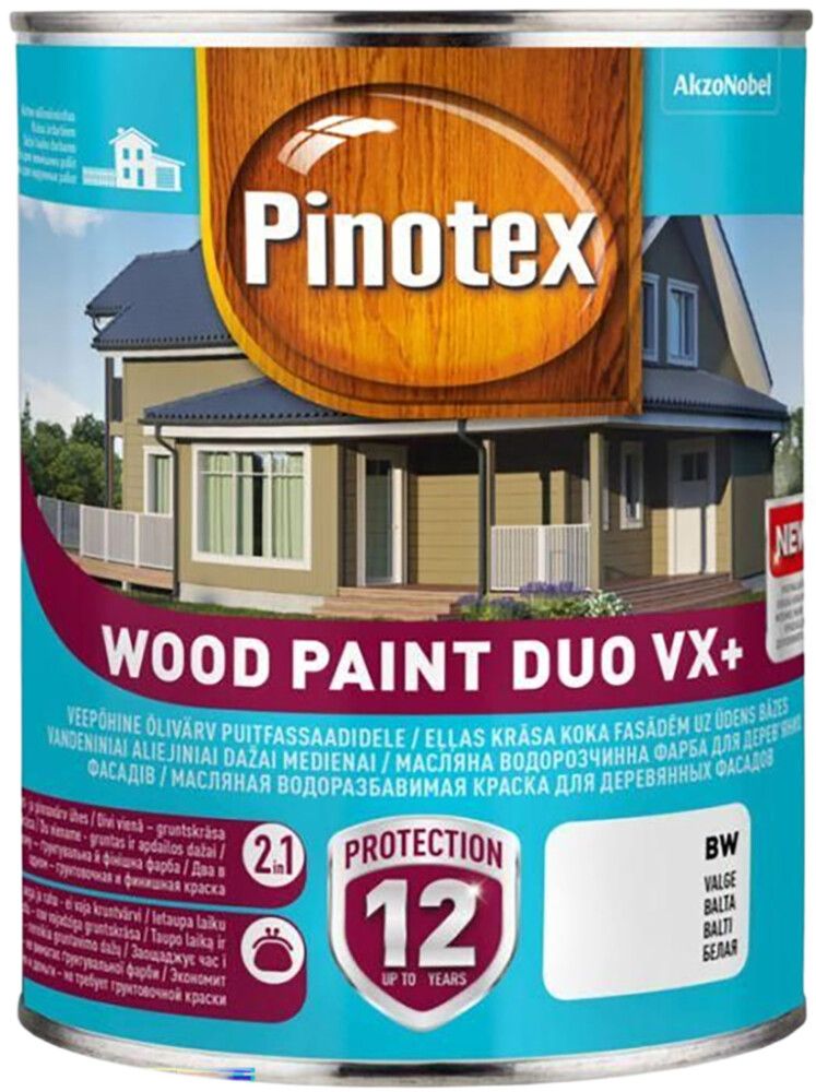 Puitfassaadvärv Pinotex Wood Paint Duo VX + 0,94 l BC ainult toonimiseks