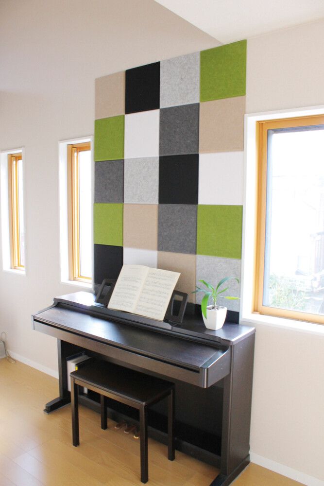 Akustiline plaat 300 x 300 x 9 mm, helehall