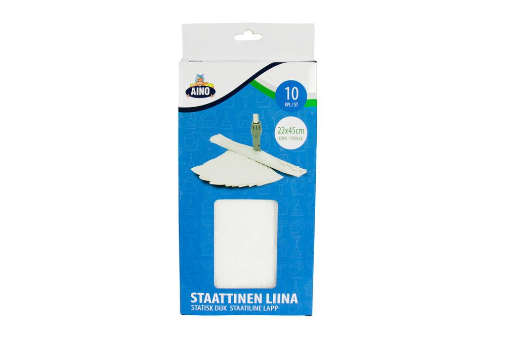 Staatiline lapp Aino 10 tk/pk, valge