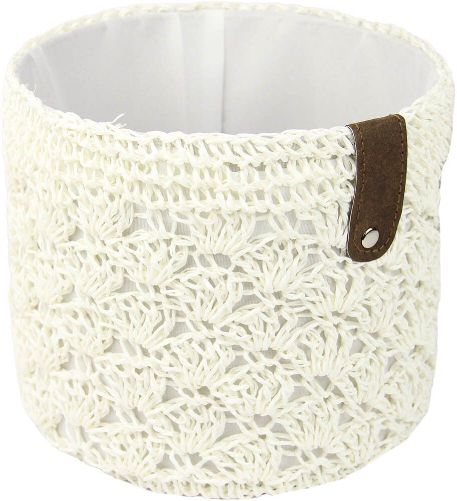 Paberkorv Valley Ø 23 x 18 cm, valge