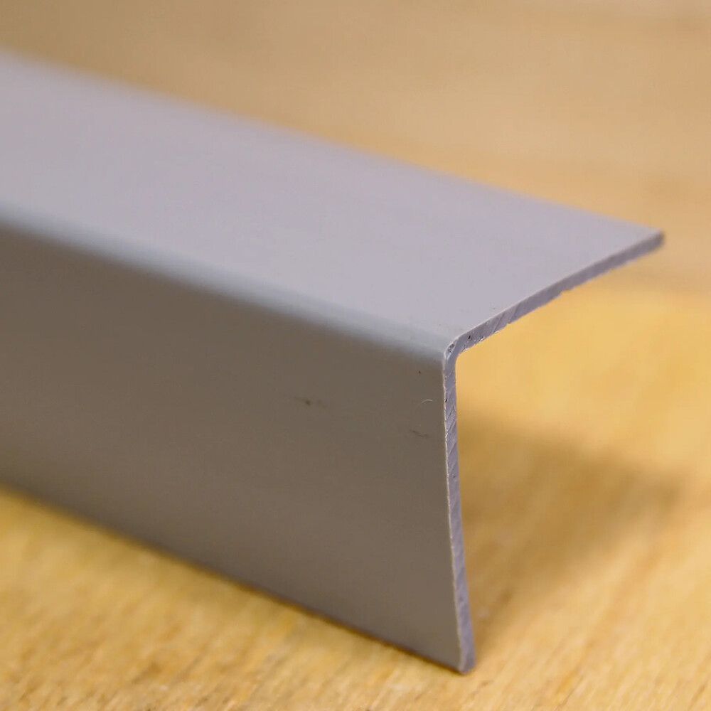 Välisnurgaliist plastik KKU 25 hall 25 x 25 x 2600 mm