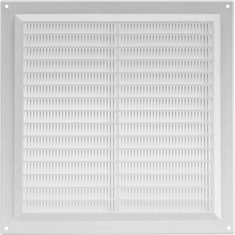 Ventilatsioonirest Europlast valge 250 x 250 mm