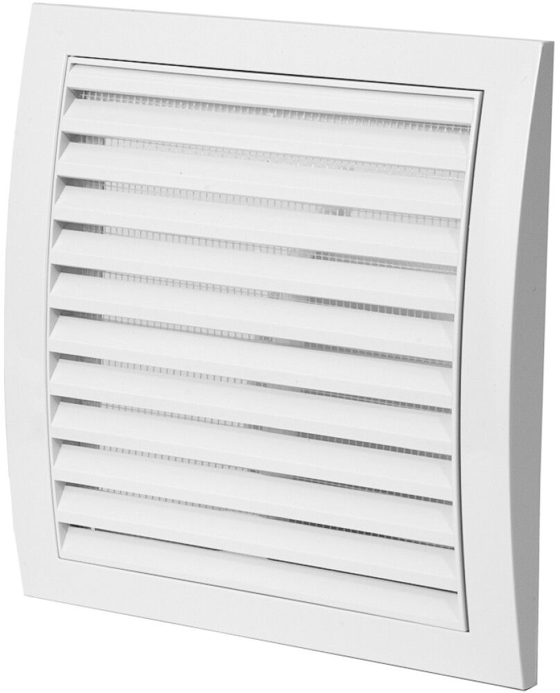 Ventilatsioonirest Europlast valge 190 x 190 mm