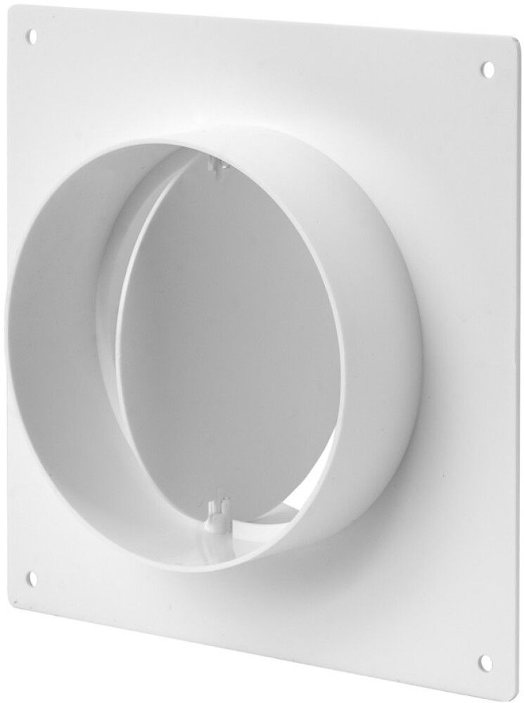 Toruühendus Europlast ⌀ 100 mm ventiili ja seinakinnitusega