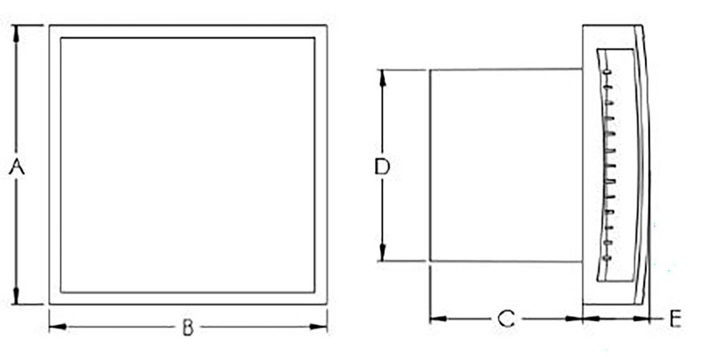 Elektriventilaator EET100HT
