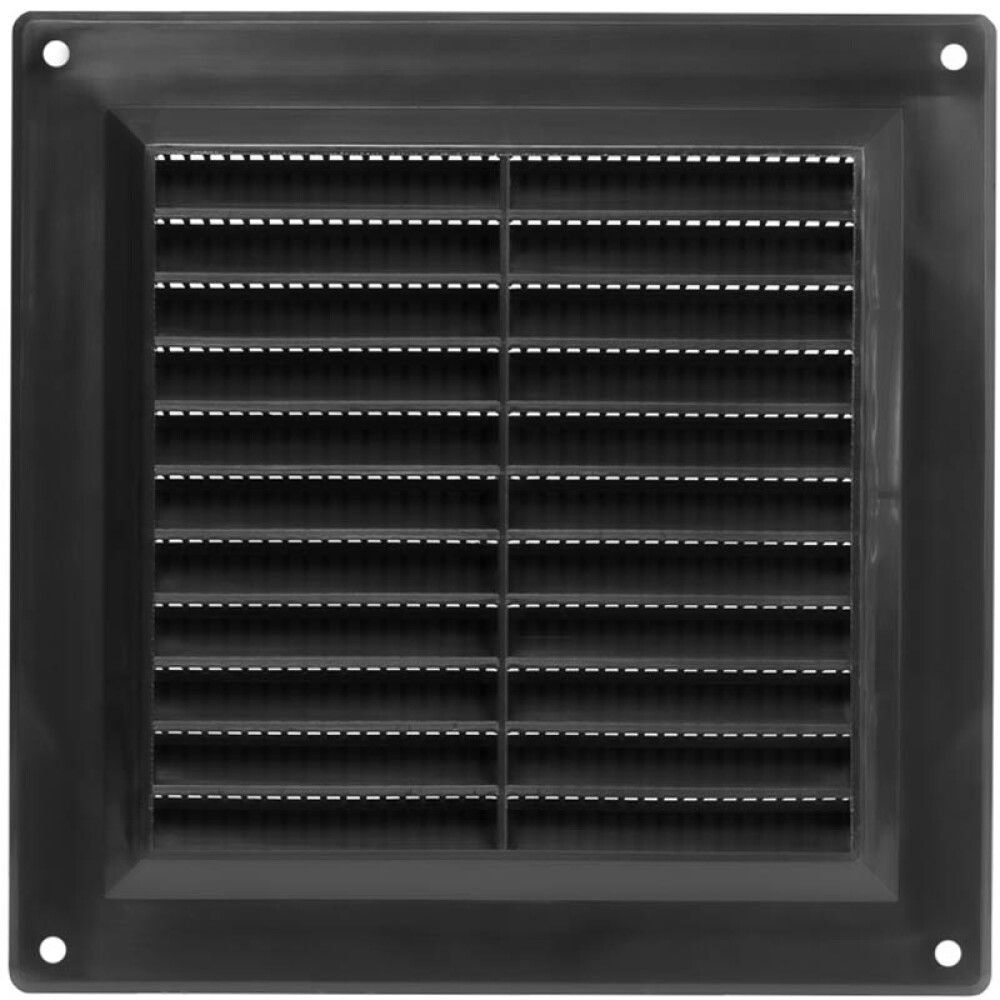 Ventilatsioonirest Europlast VR must 150 x 150 mm