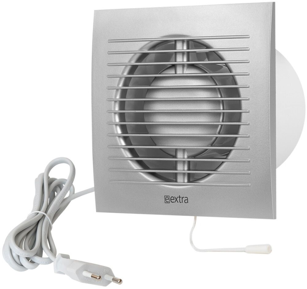 Elektiventilaator Europlast E-Extra EE Ø 100 mm hõbedane