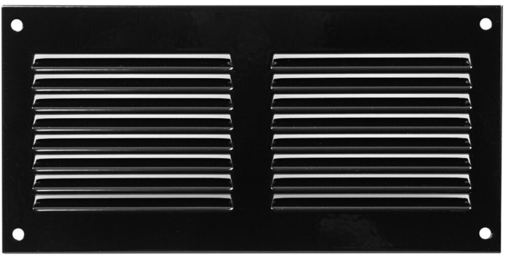 Ventilatsioonirest Europlast MR must 200 x 100 mm