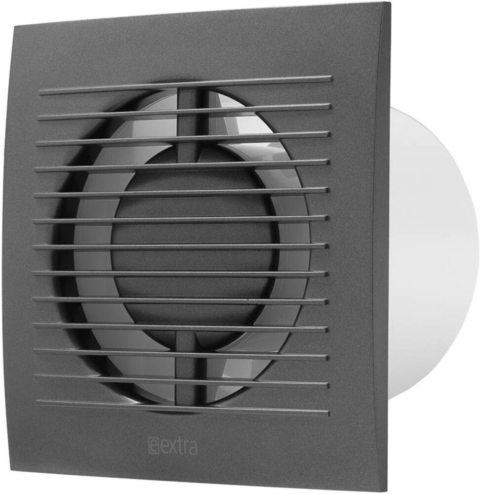 Elektiventilaator Europlast E-Extra EE100HTA Ø 100 mm antratsiit