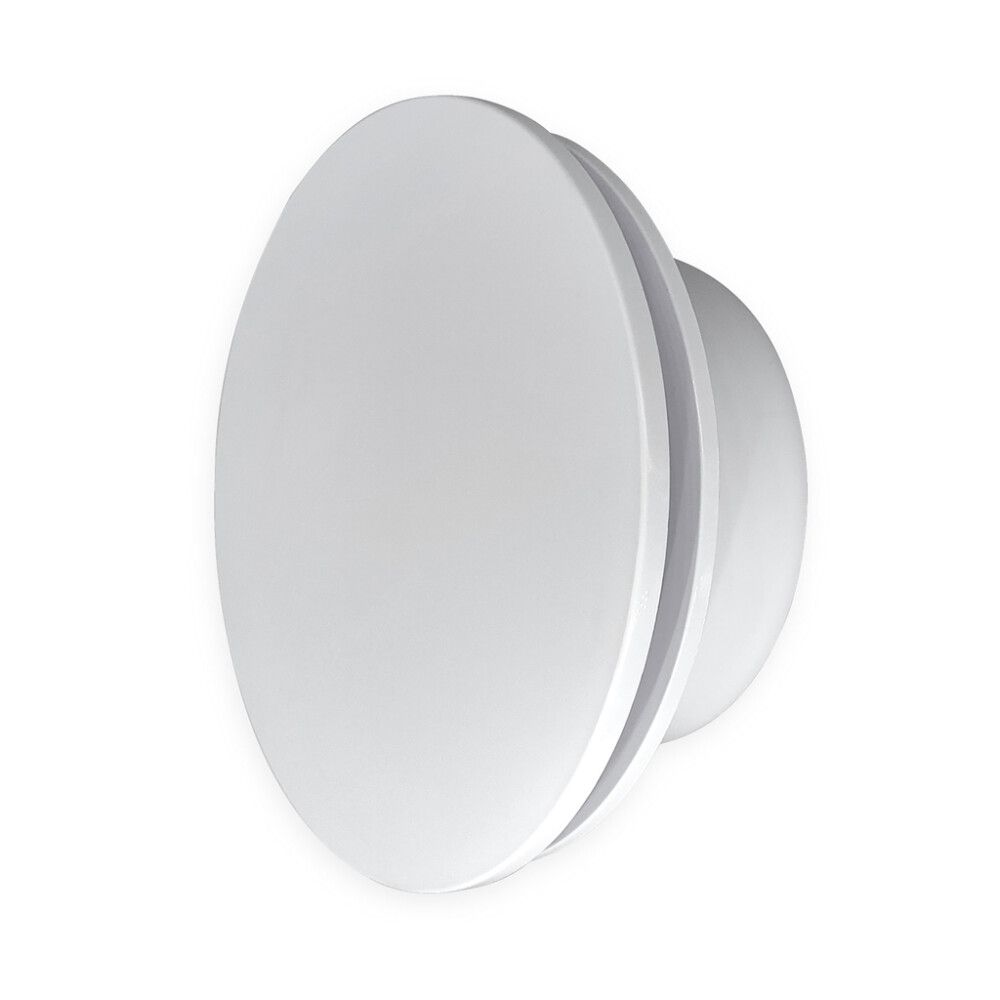Ventilatsiooniplafoon Ø125 mm valge, universaalne