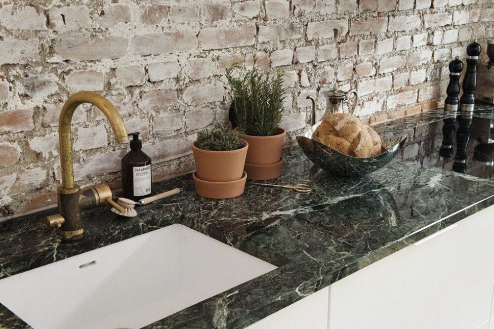 Töötasapind Plaat Detail Calcatta Marble 30 x 600 x 3050 mm