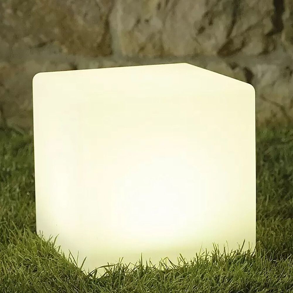 LED-solarvalgusti Kuubik 