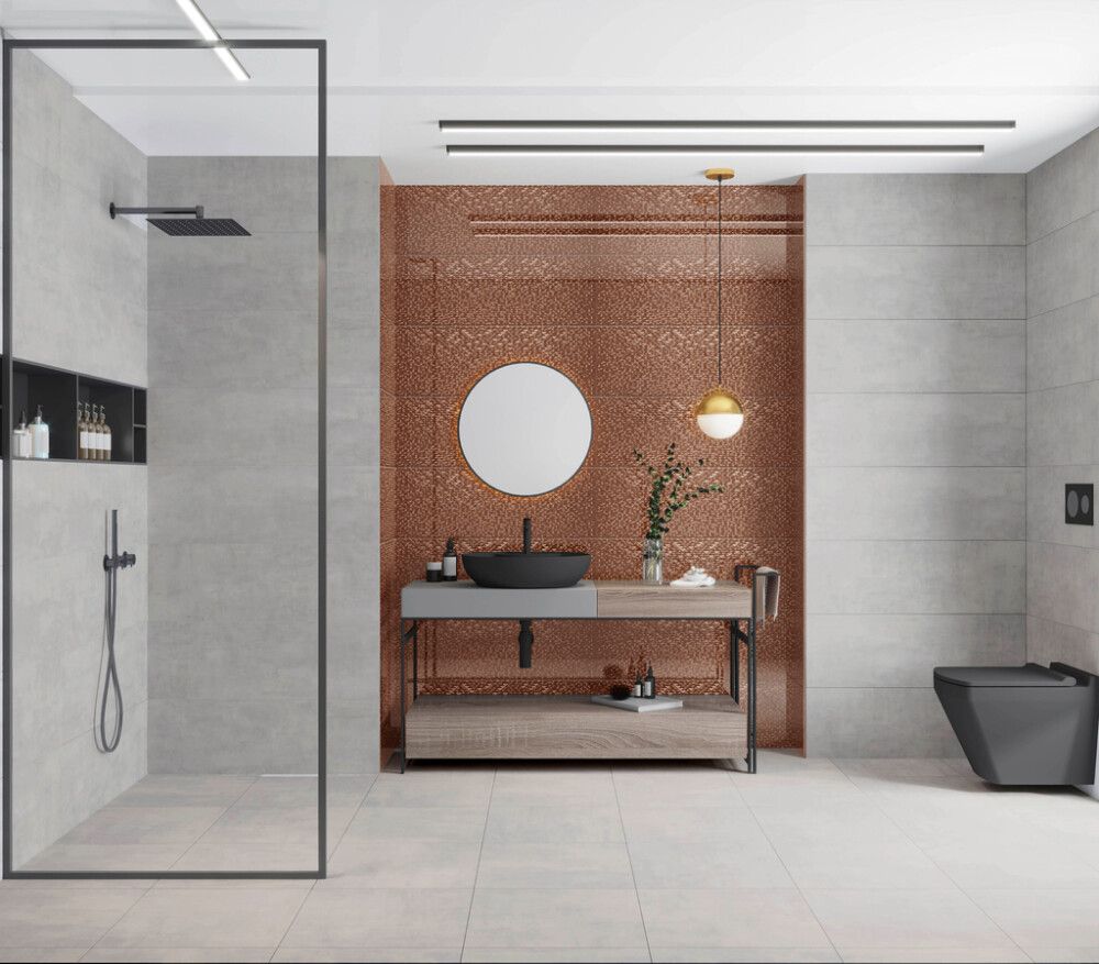 Seinaplaat Bien Vesta cooper 30 x 90 cm