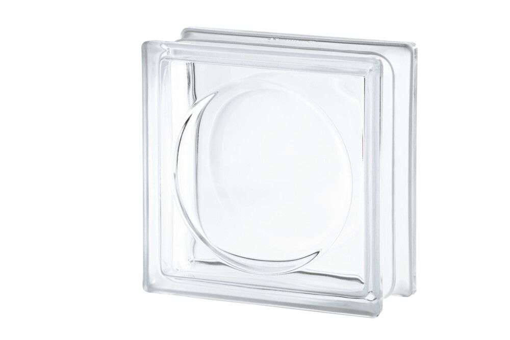 Klaasplokk Alpha 19 x 19 x 8 cm läbipaistev