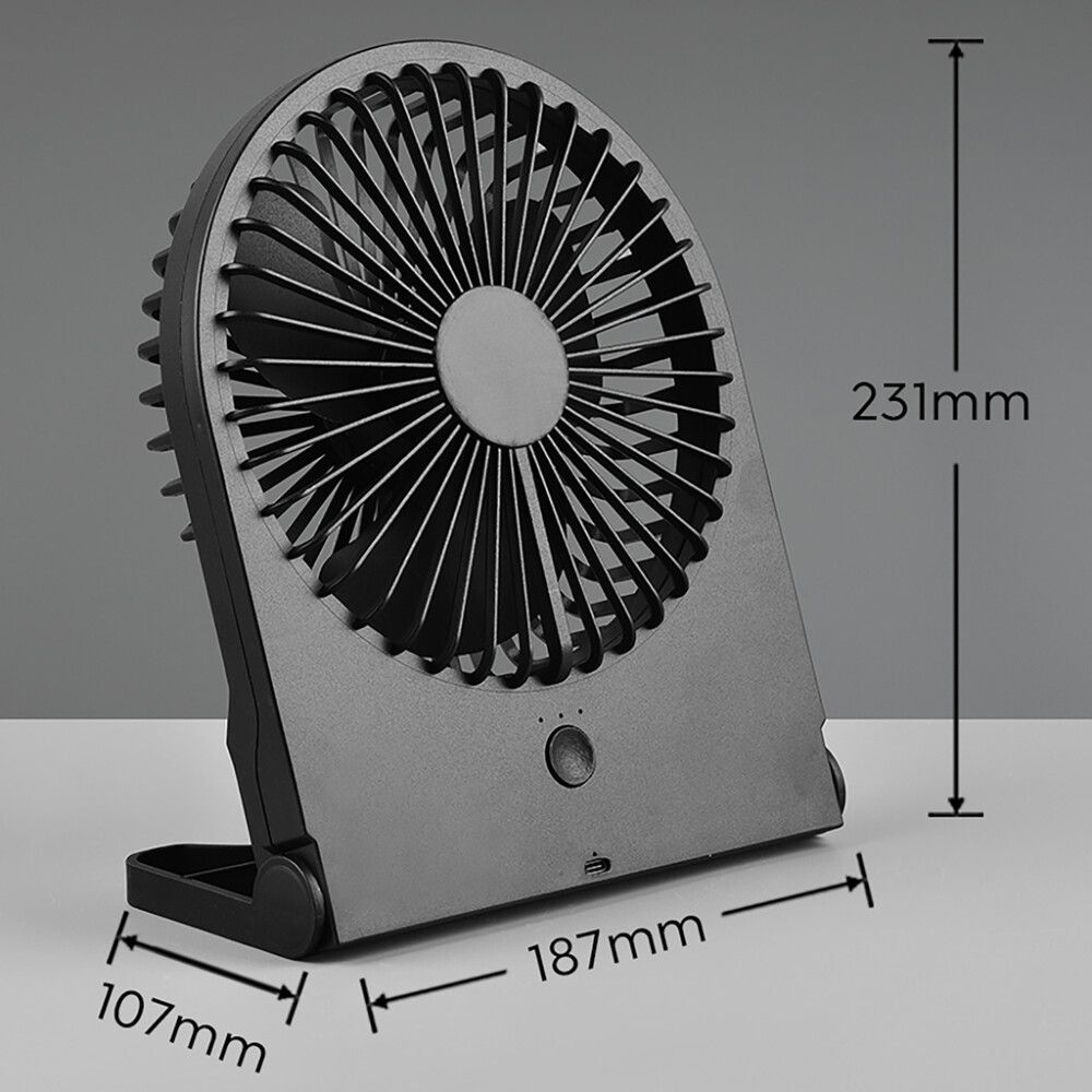 Lauaventilaator Reality Leuchten Breezy Must