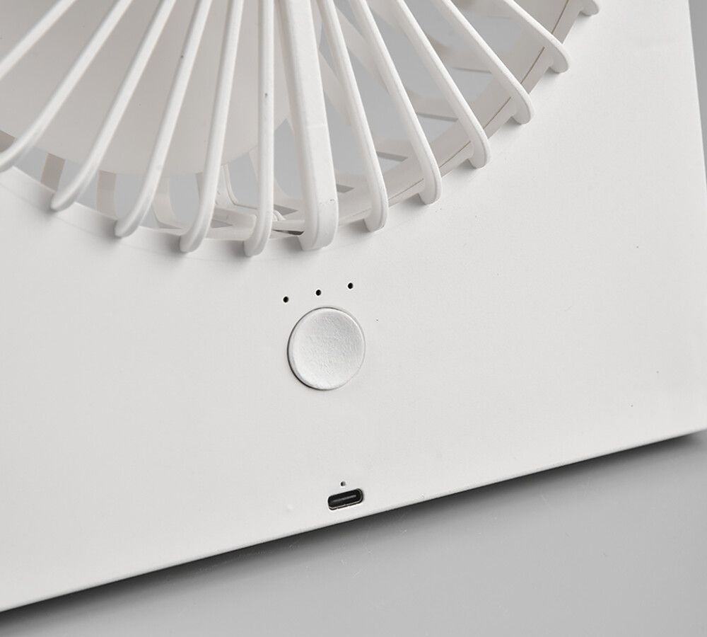 Lauaventilaator Reality Leuchten Breezy Valge