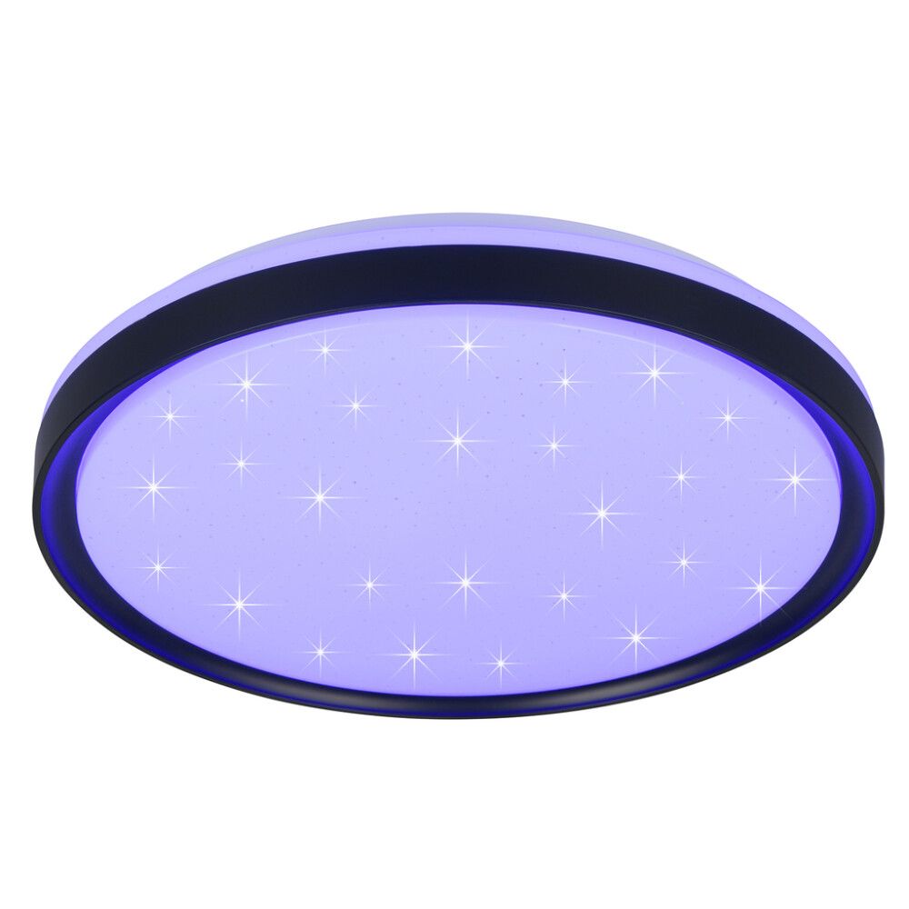 LED-plafoon Trio Solit RGB Ø 39 cm