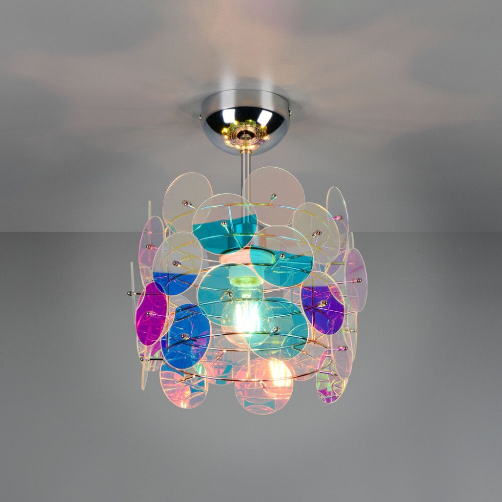 Laevalgusti Trio Iride  Ø 25 cm kroom