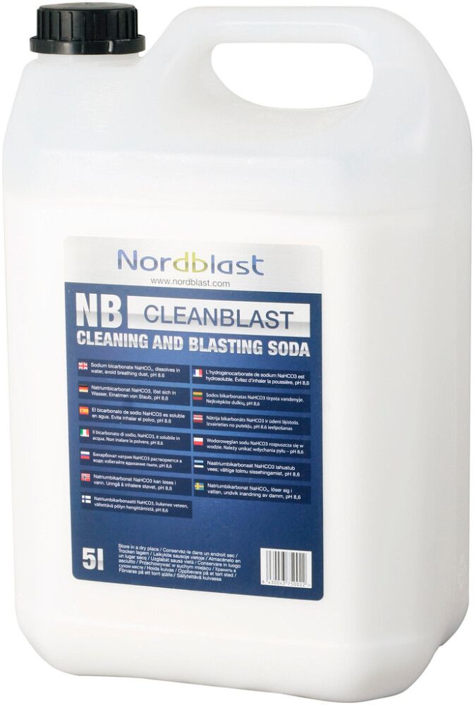 Soodapritsi puhastussooda Nordblast 5 L