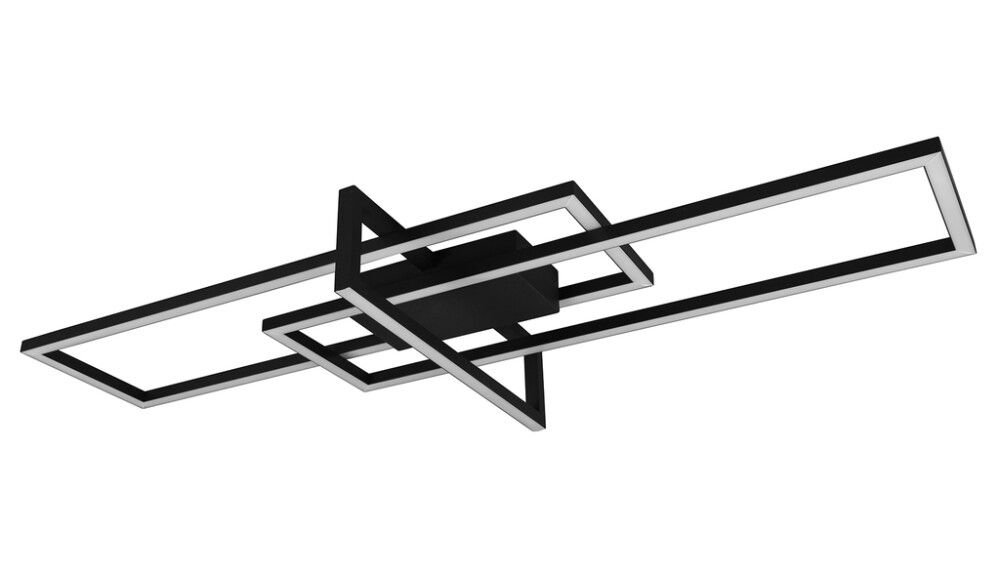 LED-laevalgusti Trio Salinas mattmust 100 x 40 x 11,5 cm