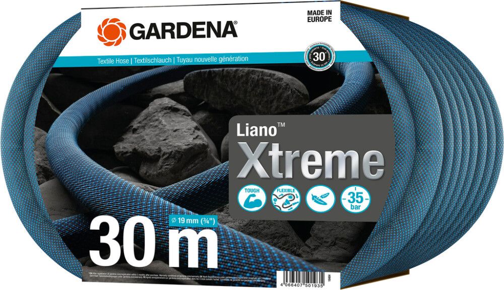 Tekstiilist voolik Gardena Liano Xtreme 30 m, 19 mm (3/4")