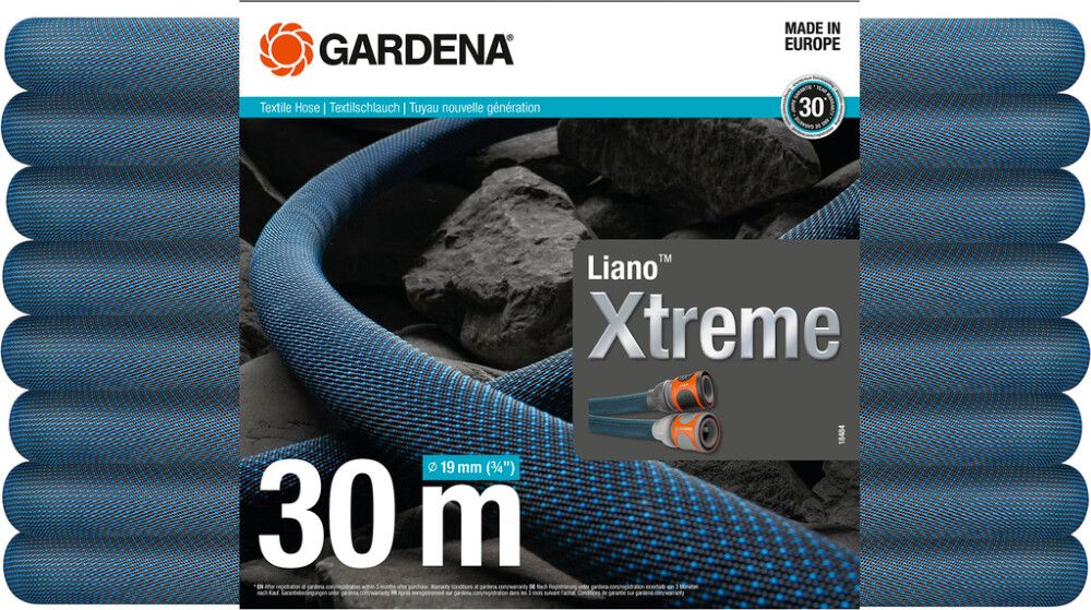 Tekstiilist voolik Gardena Liano Xtreme 30 m, 19 mm (3/4")