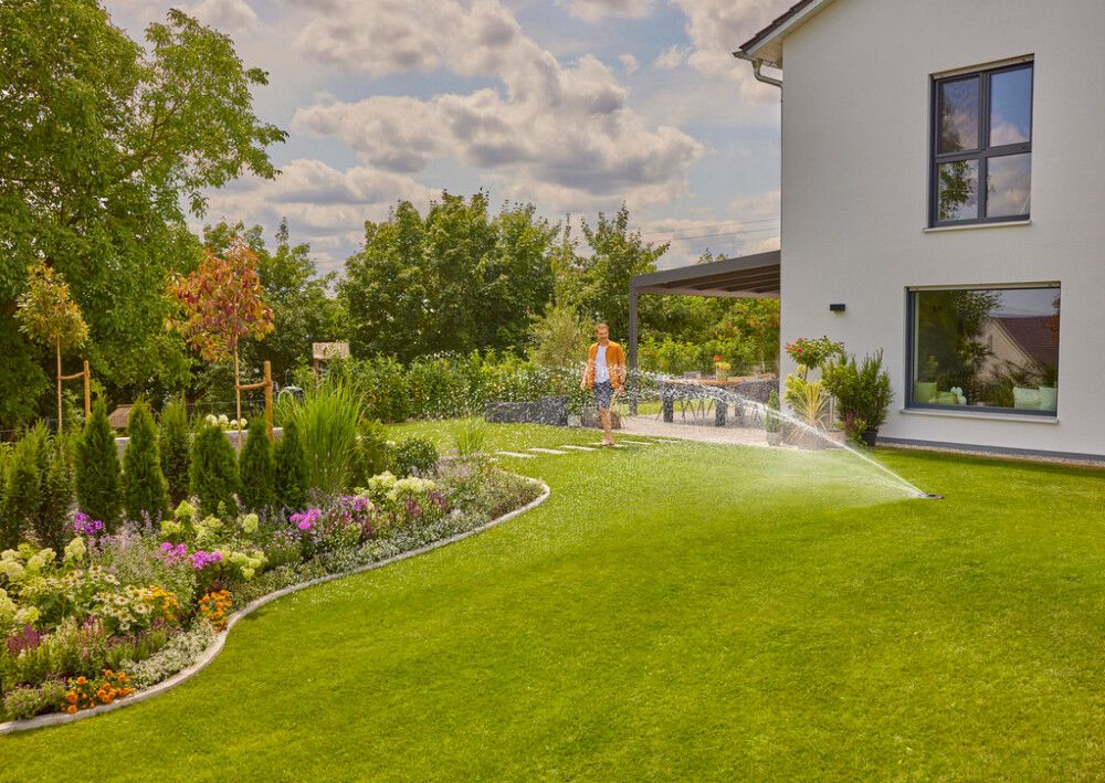 Reguleeritav vihmuti Gardena Aquaprecise 320 m²